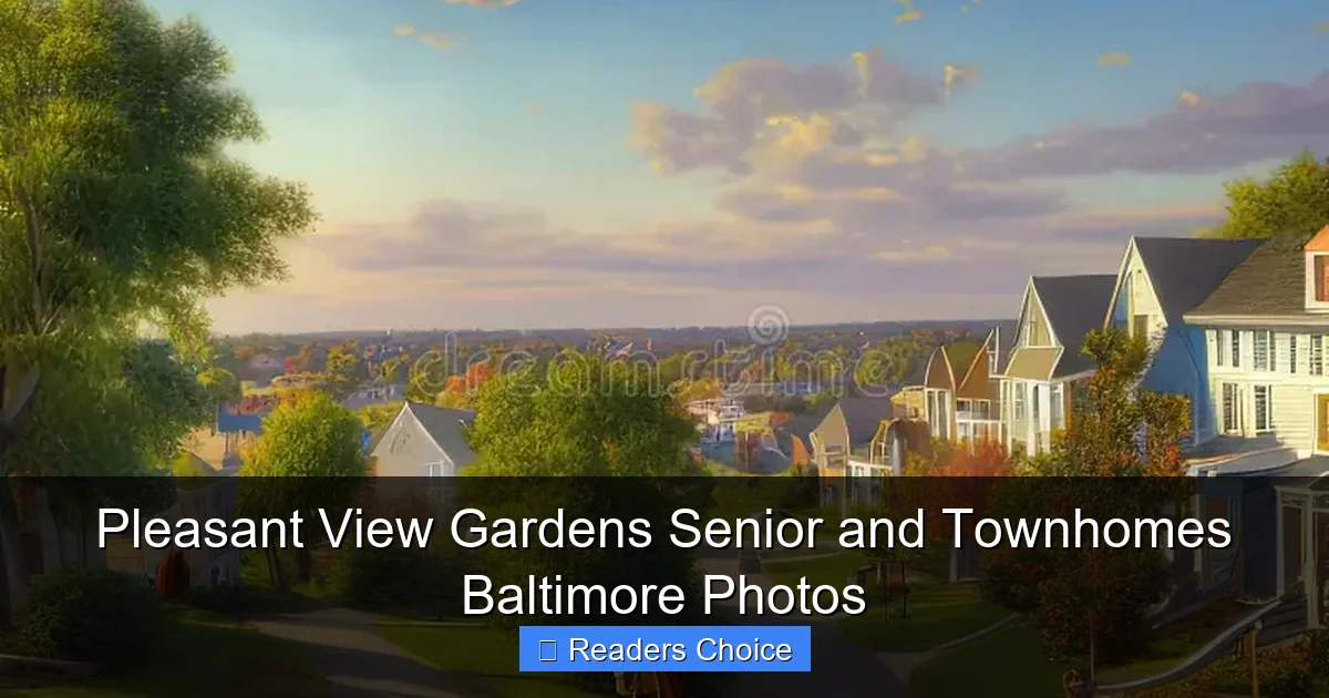 Pleasant View Gardens Senior and Townhomes Baltimore Photos