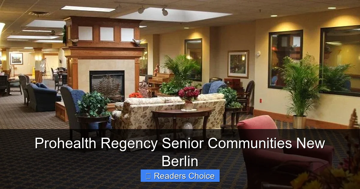 Prohealth Regency Senior Communities New Berlin