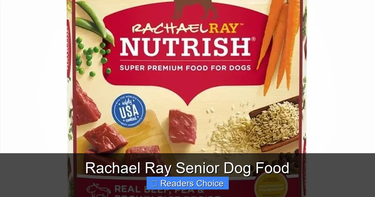 Rachael Ray Senior Dog Food