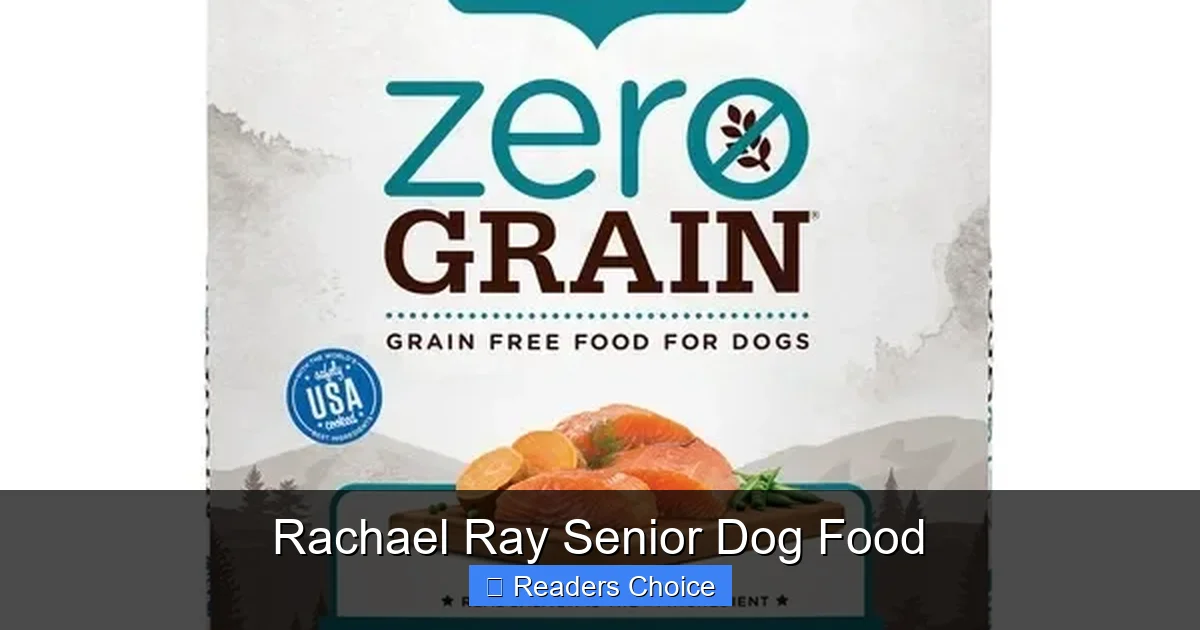 Rachael Ray Senior Dog Food