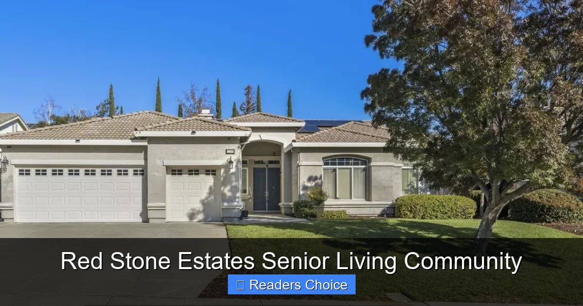 Red Stone Estates Senior Living Community