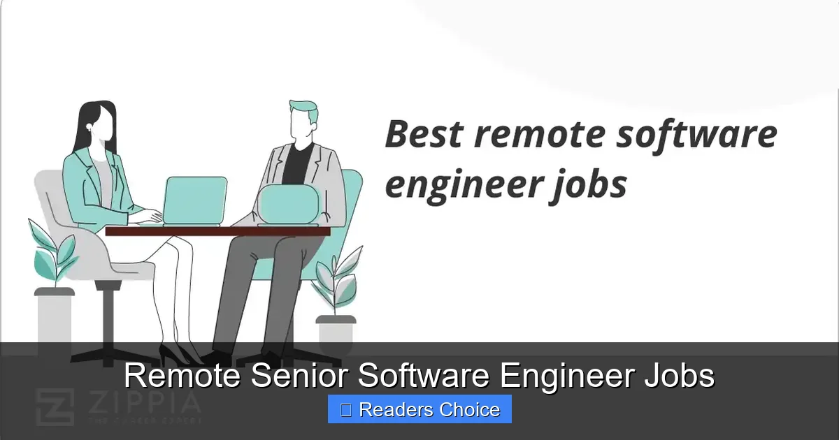 Remote Senior Software Engineer Jobs
