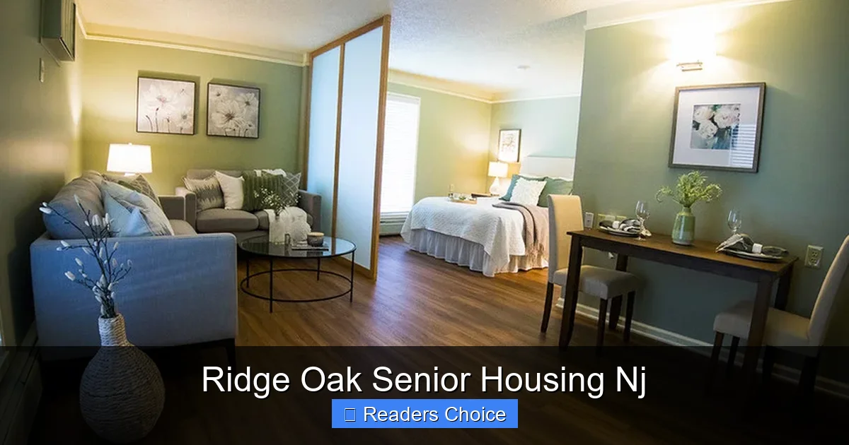 Ridge Oak Senior Housing Nj