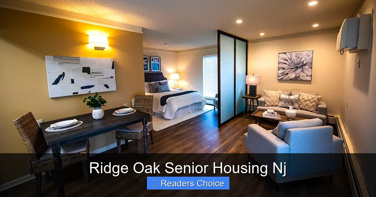 Ridge Oak Senior Housing Nj