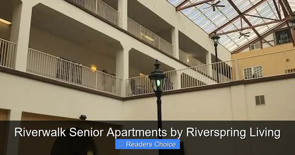 Riverwalk Senior Apartments by Riverspring Living