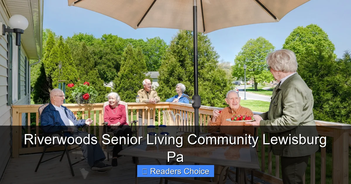 Riverwoods Senior Living Community Lewisburg Pa
