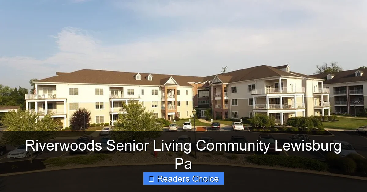 Riverwoods Senior Living Community Lewisburg Pa