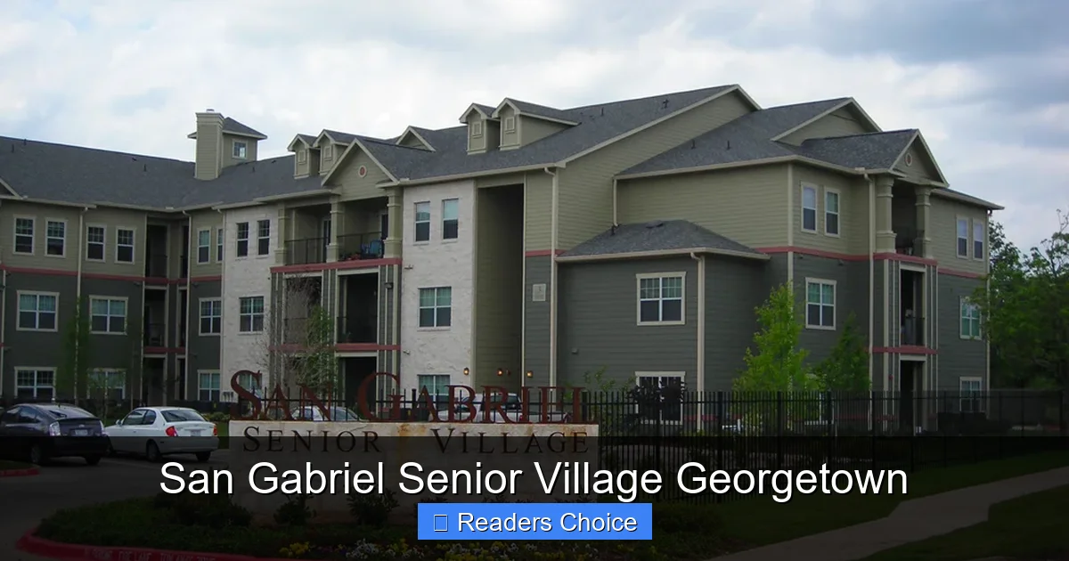 San Gabriel Senior Village Georgetown