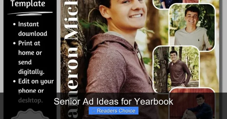 Senior Ad Ideas for Yearbook