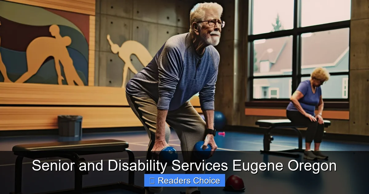Senior and Disability Services Eugene Oregon
