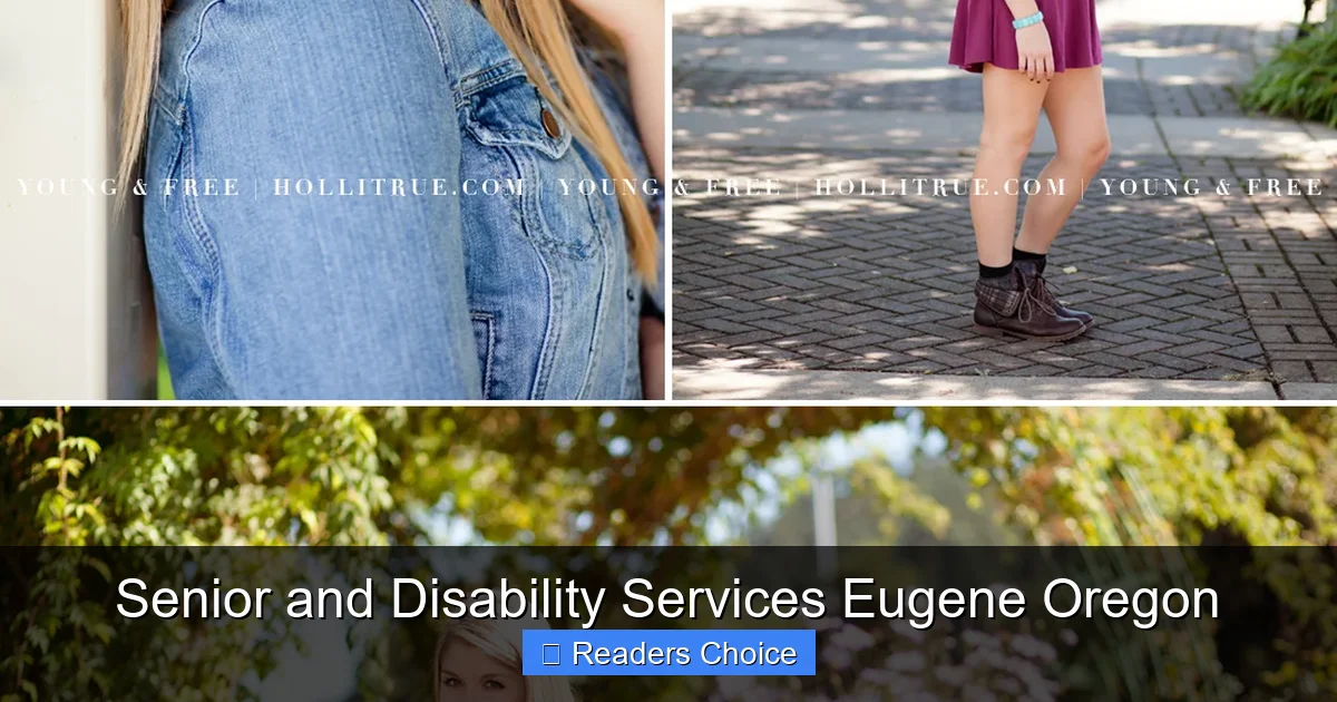 Senior and Disability Services Eugene Oregon