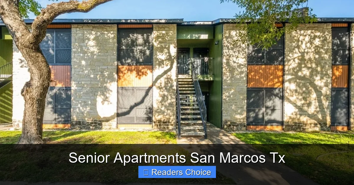 Senior Apartments San Marcos Tx