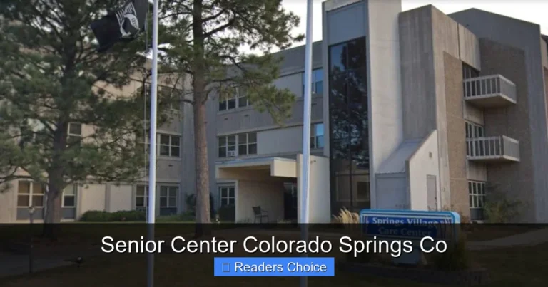 Senior Center Colorado Springs Co