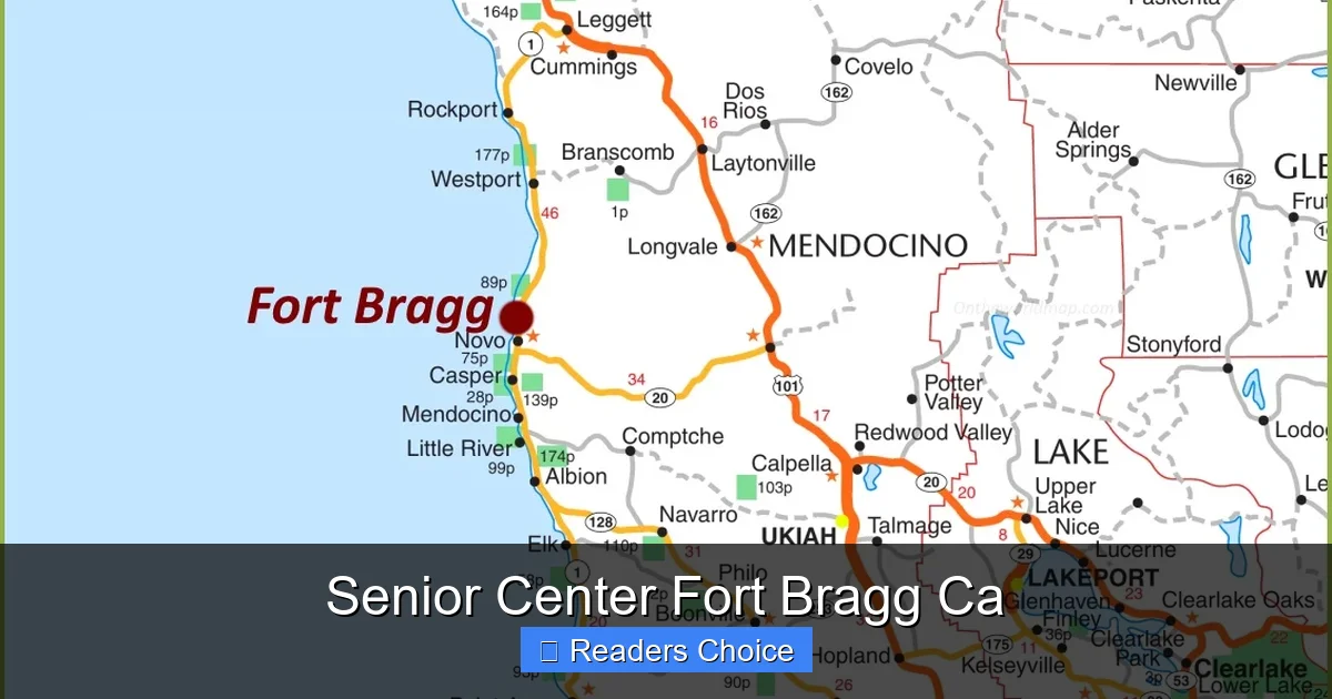 Senior Center Fort Bragg Ca