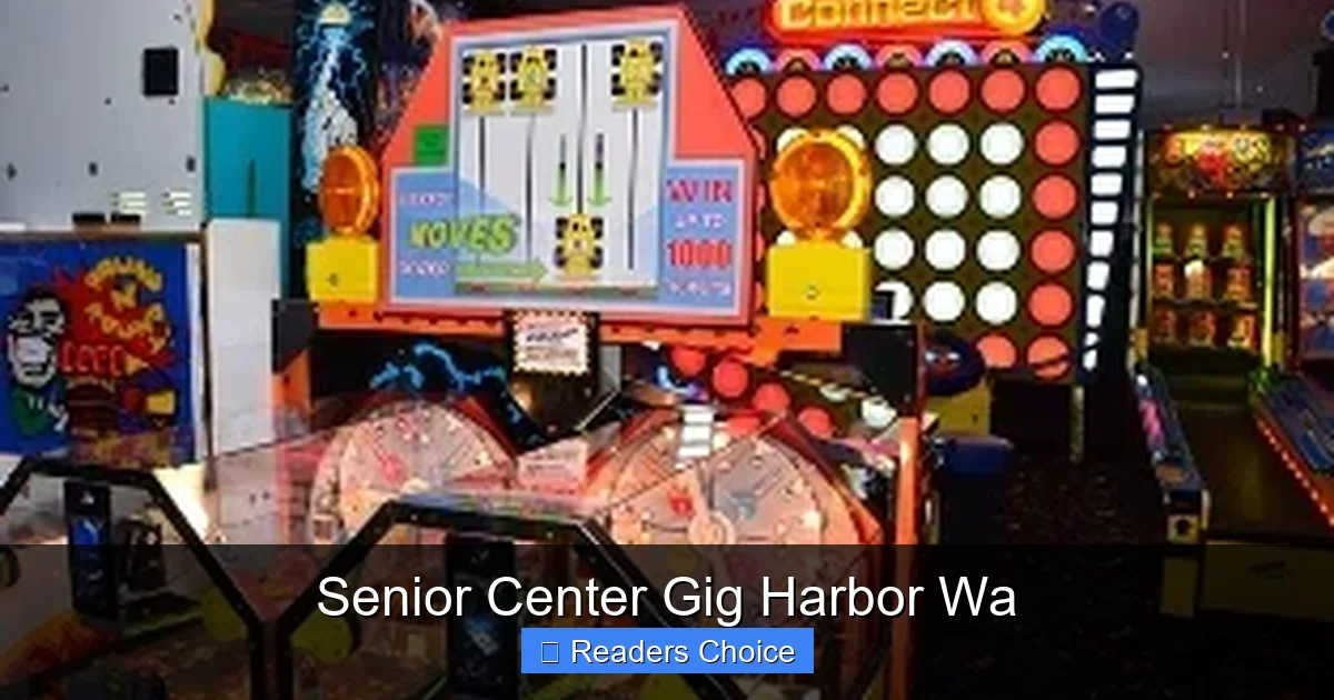 Senior Center Gig Harbor Wa