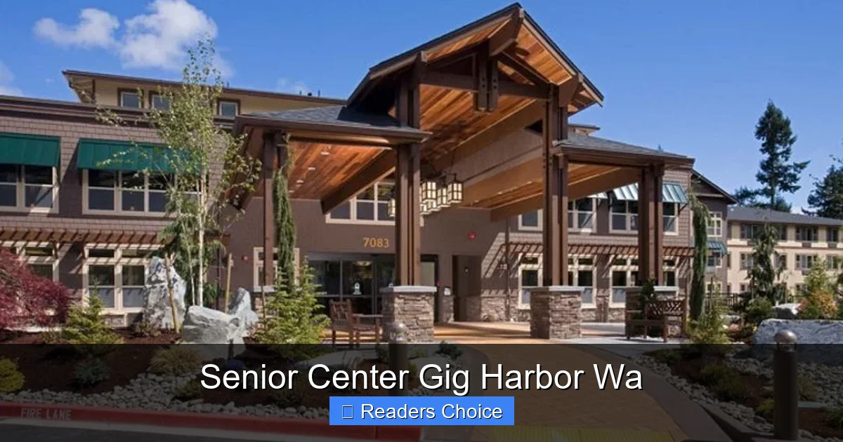 Senior Center Gig Harbor Wa