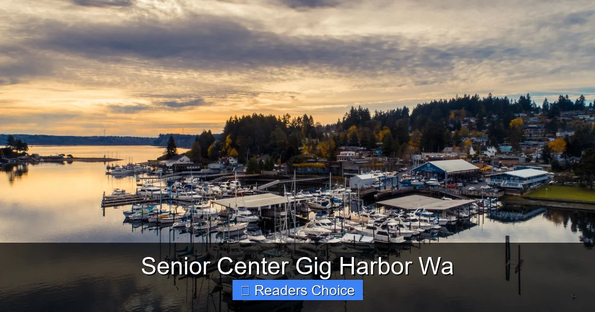 Senior Center Gig Harbor Wa