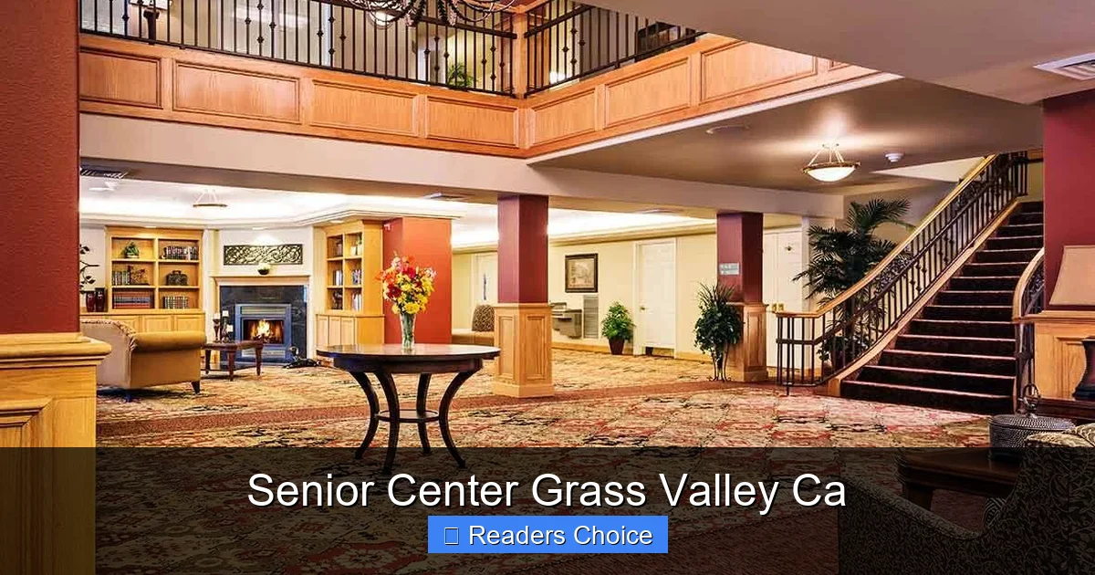 Senior Center Grass Valley Ca
