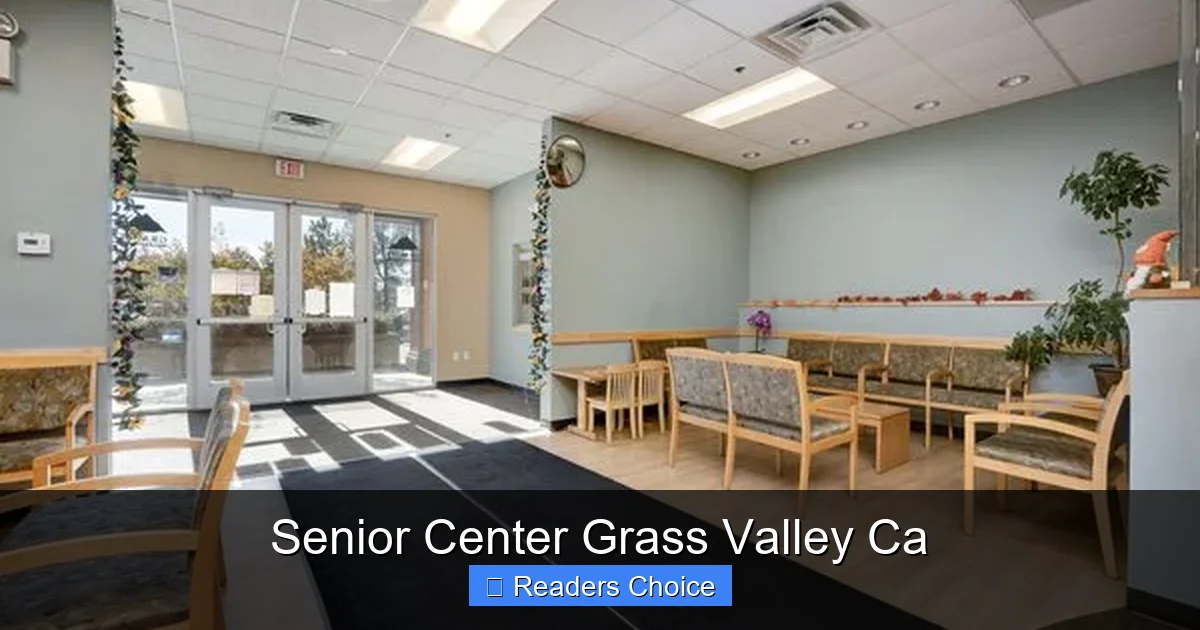 Senior Center Grass Valley Ca