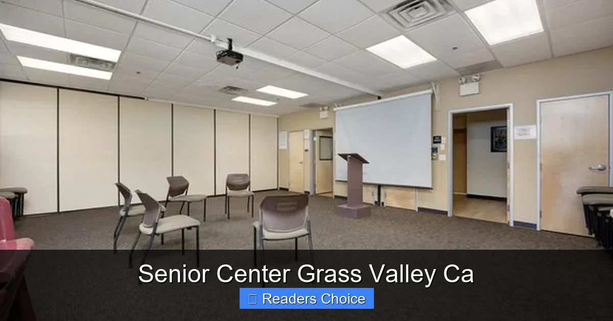 Senior Center Grass Valley Ca