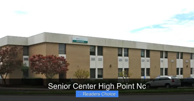 Senior Center High Point Nc