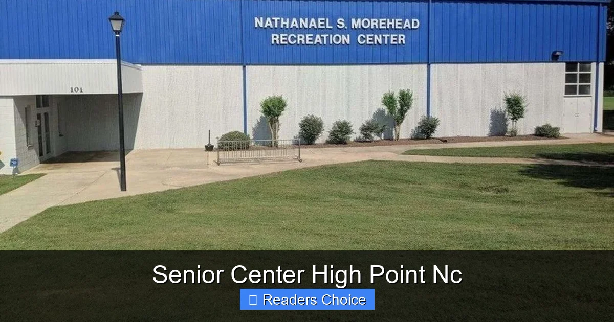Senior Center High Point Nc