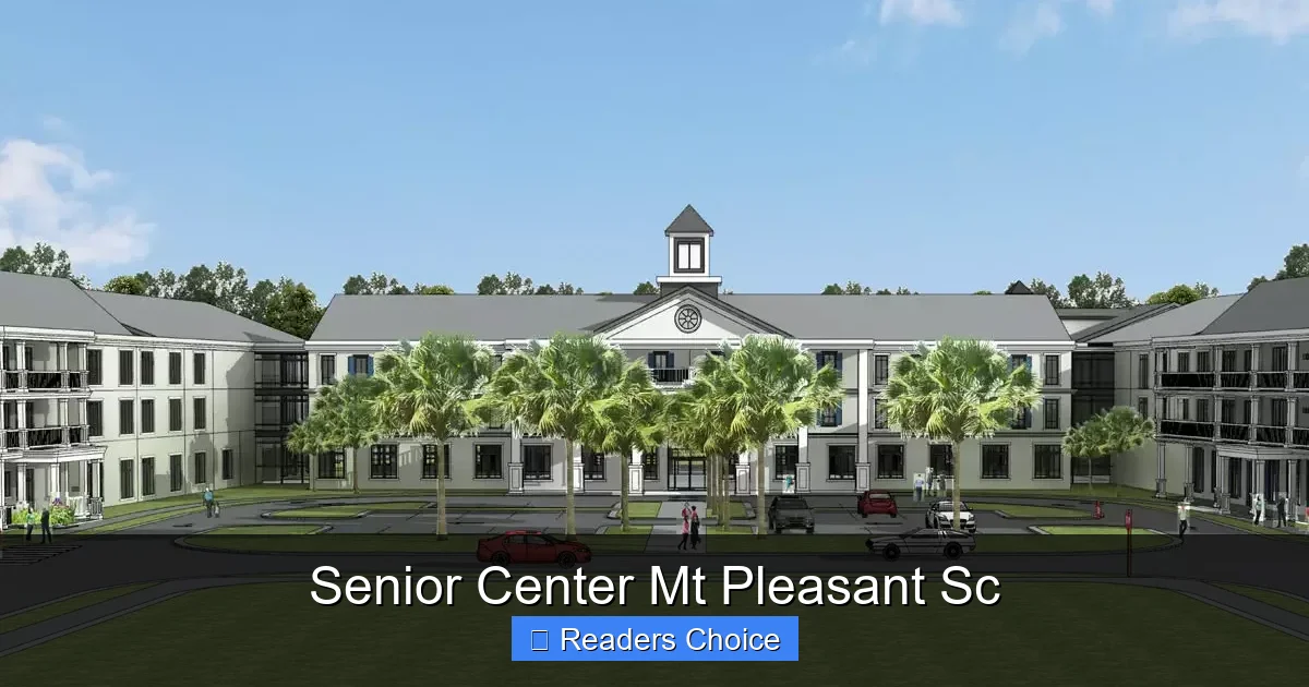 Senior Center Mt Pleasant Sc