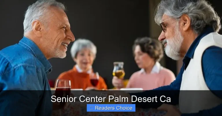 Senior Center Palm Desert Ca