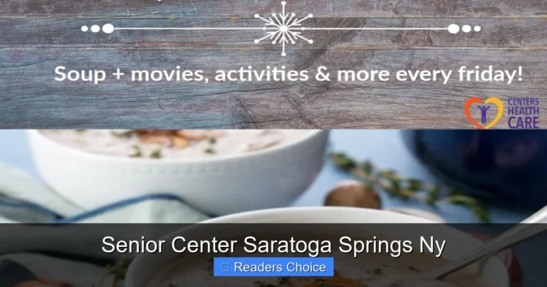Senior Center Saratoga Springs Ny