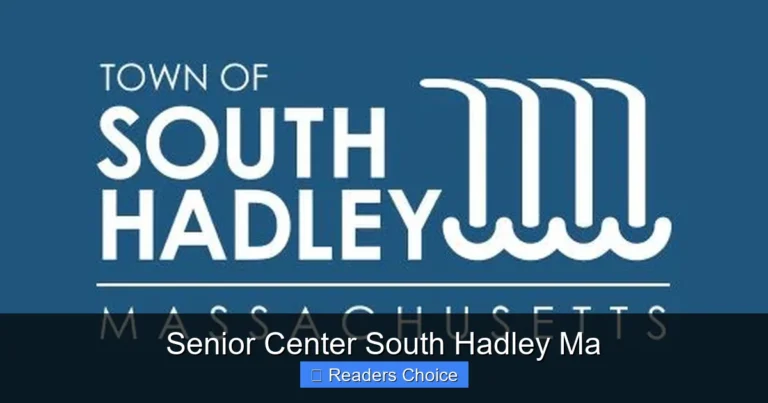 Senior Center South Hadley Ma