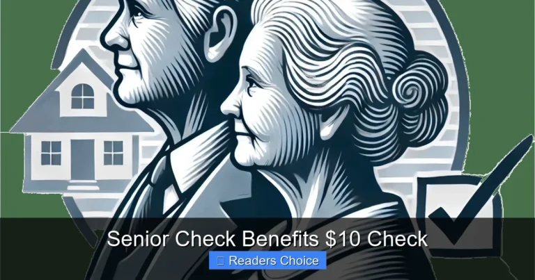 Senior Check Benefits $10 Check