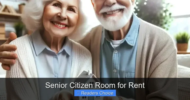 Senior Citizen Room for Rent