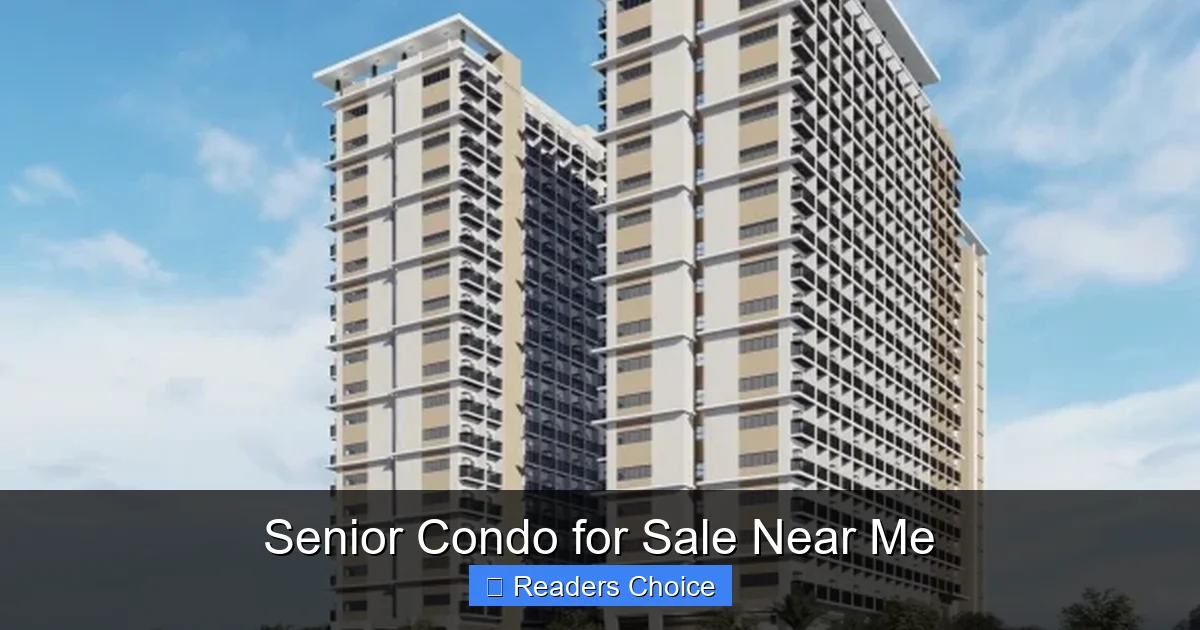 Senior Condo for Sale Near Me