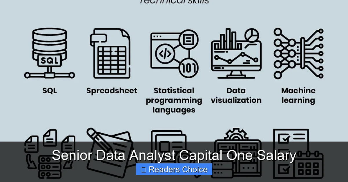 Senior Data Analyst Capital One Salary