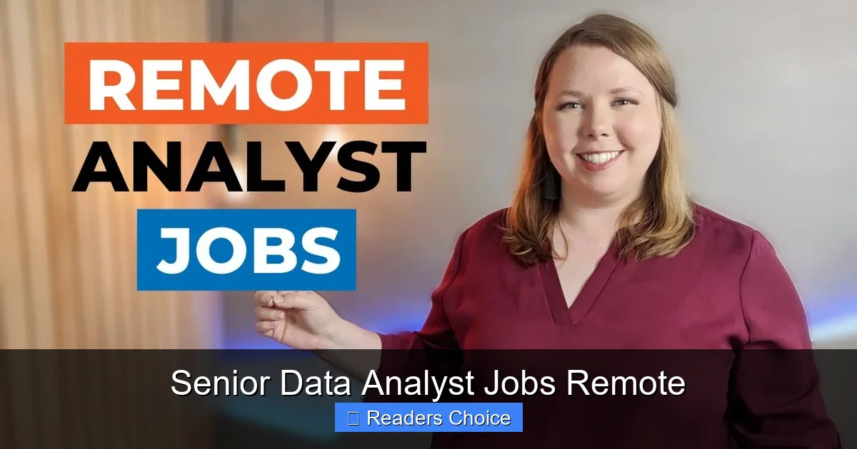 Senior Data Analyst Jobs Remote - SeniorsProTalk