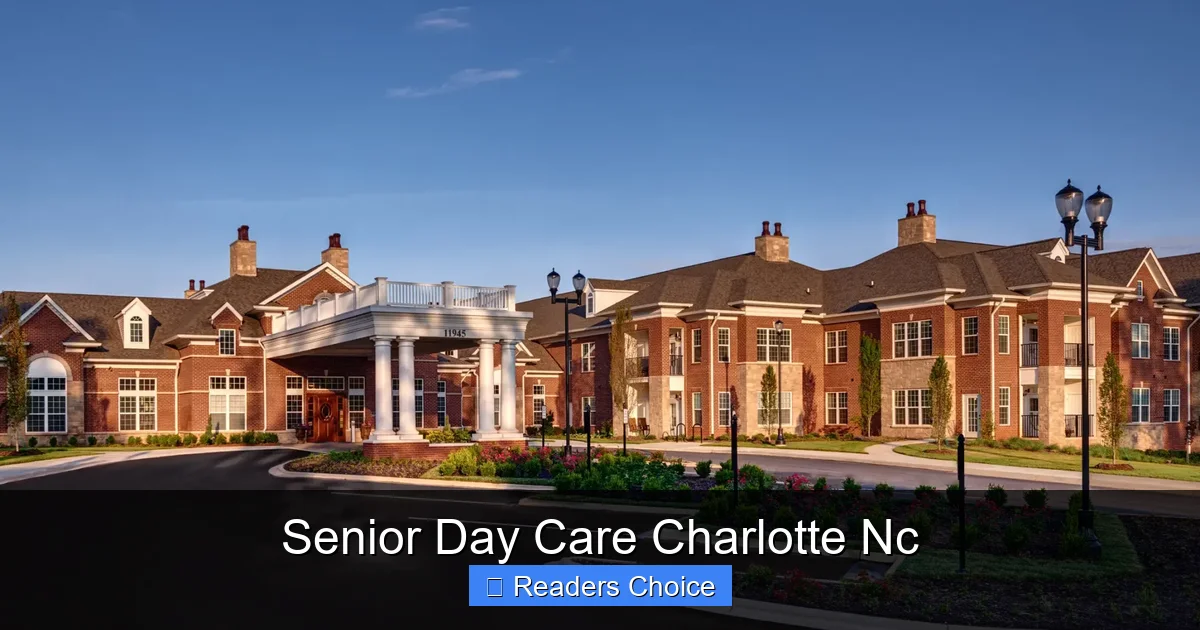 Senior Day Care Charlotte Nc