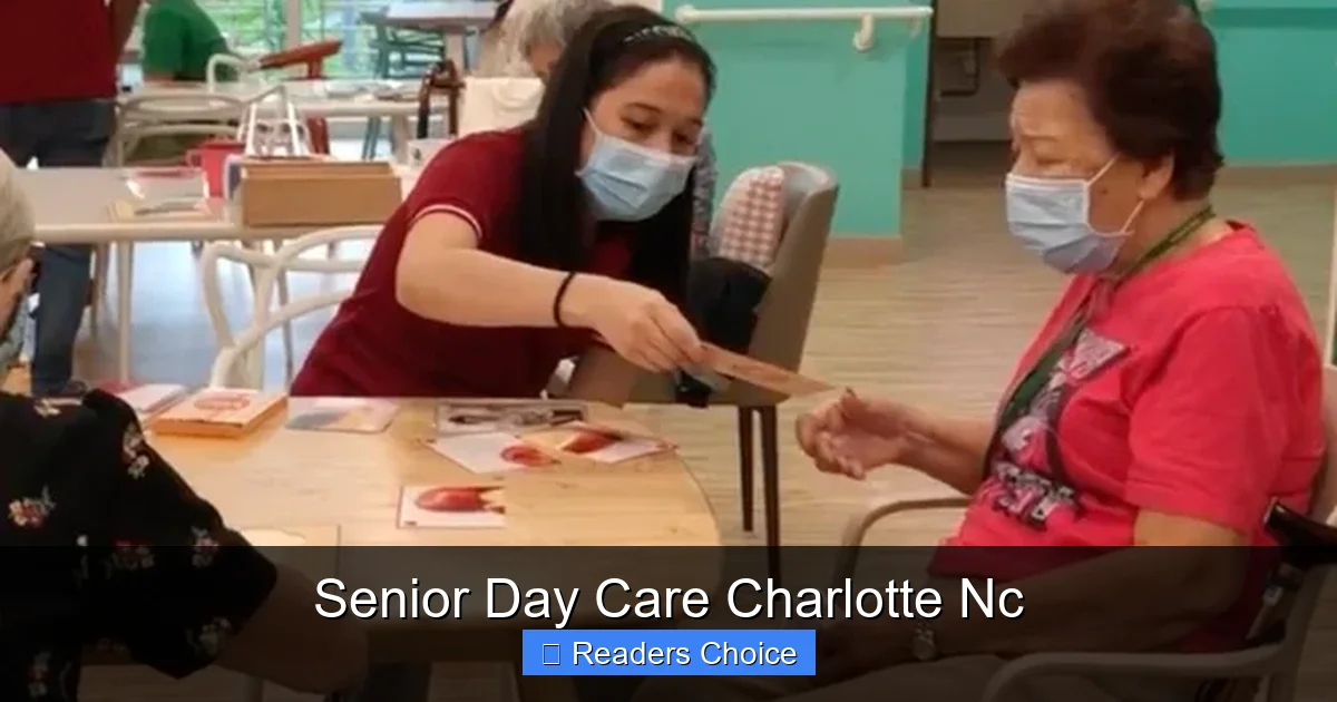 Senior Day Care Charlotte Nc