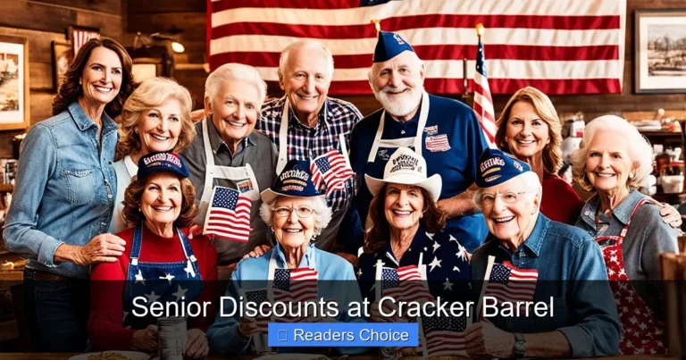 Senior Discounts at Cracker Barrel