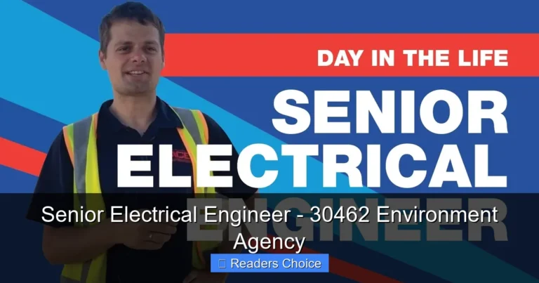 Senior Electrical Engineer - 30462 Environment Agency