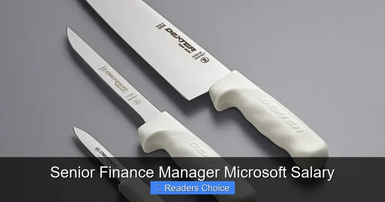 Senior Finance Manager Microsoft Salary