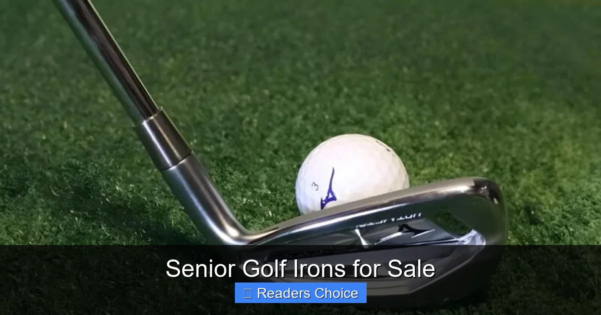 Senior Golf Irons for Sale