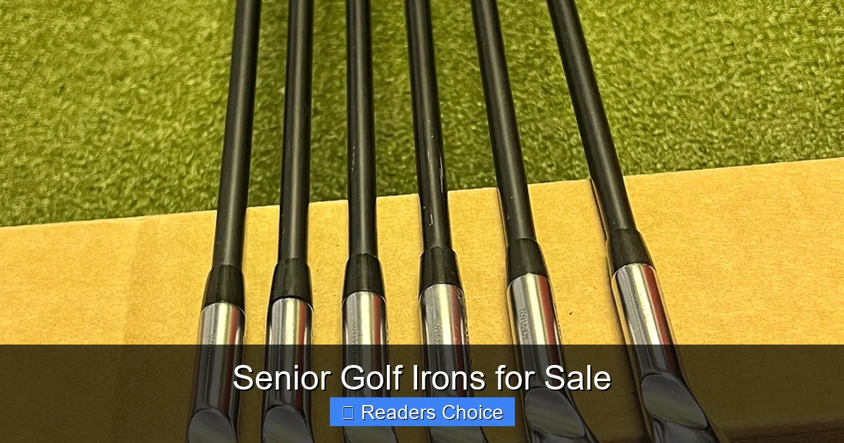 Senior Golf Irons for Sale