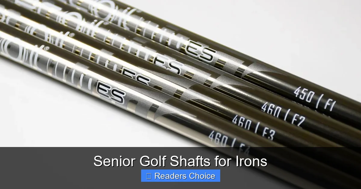 Senior Golf Shafts for Irons