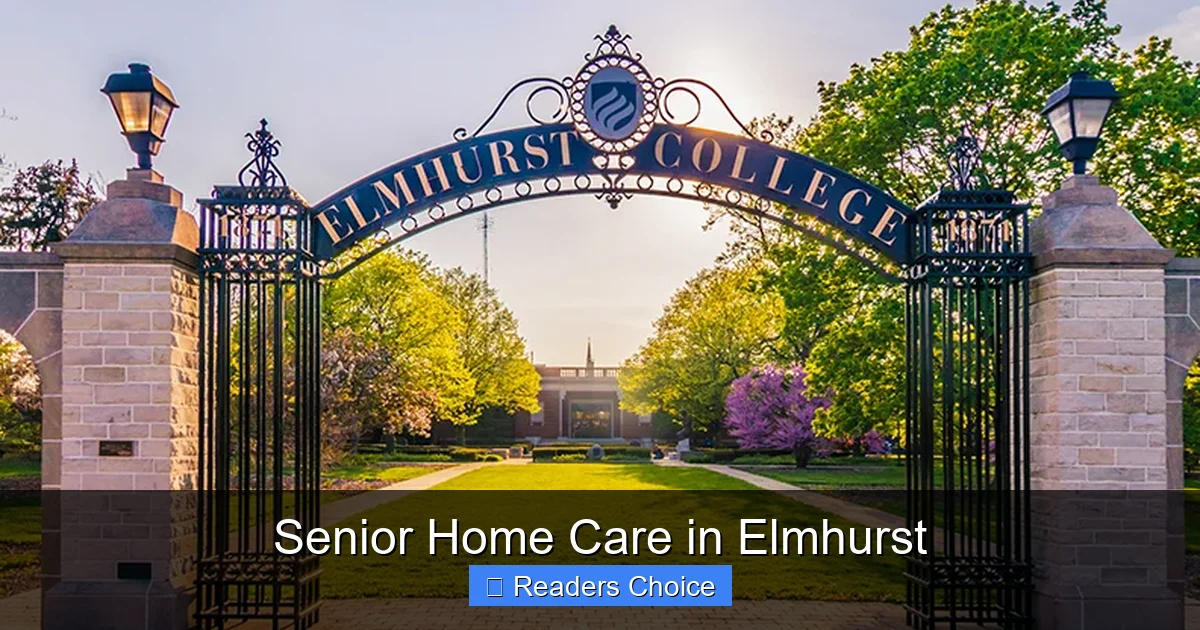 Senior Home Care in Elmhurst