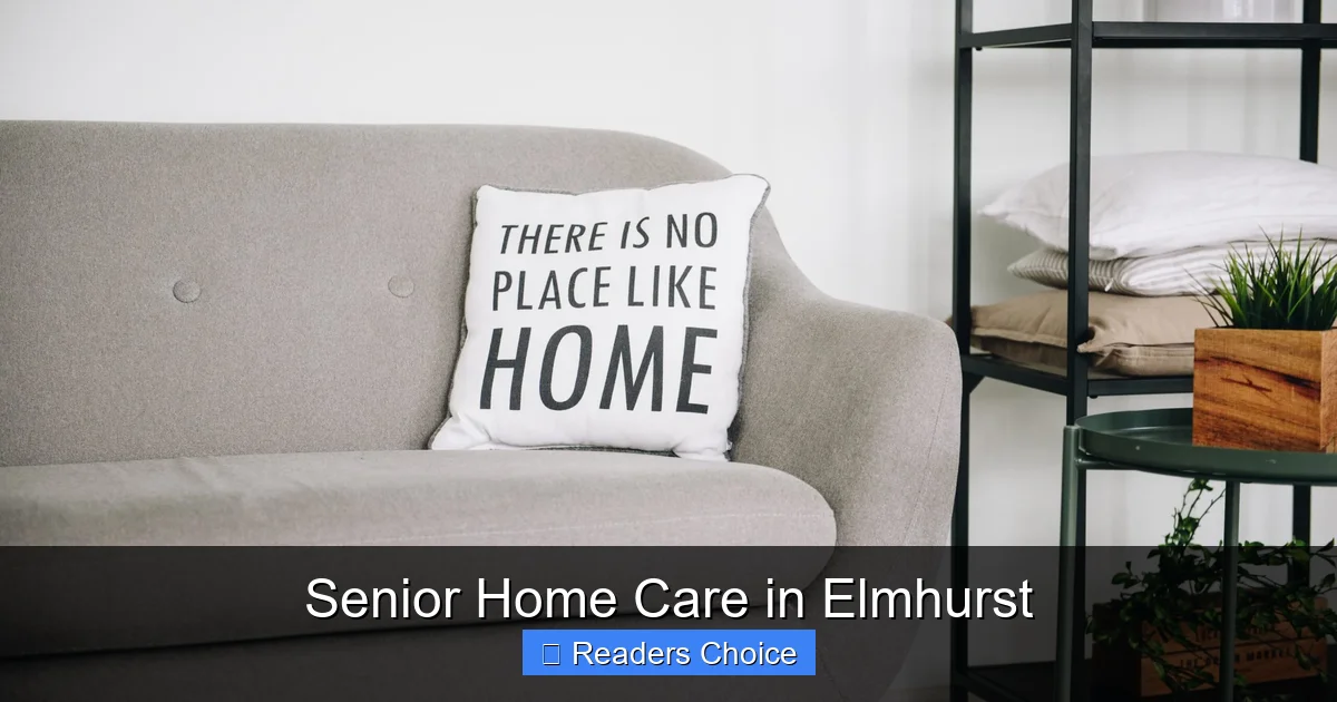 Senior Home Care in Elmhurst
