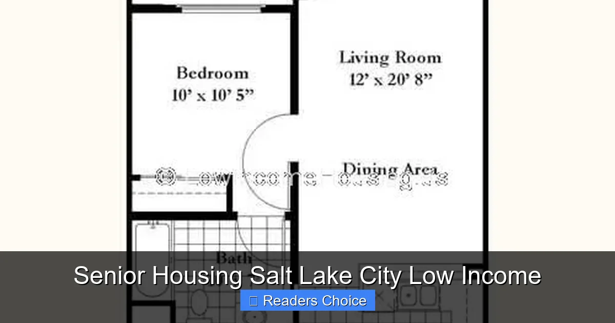 Senior Housing Salt Lake City Low Income