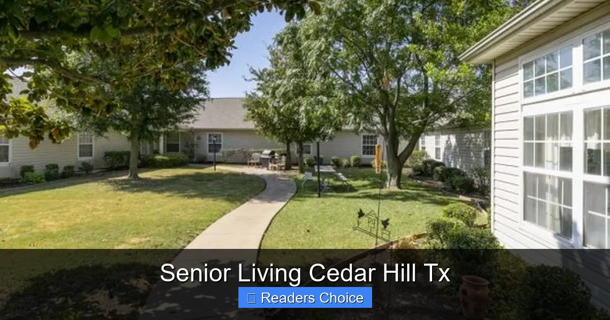 Senior Living Cedar Hill Tx