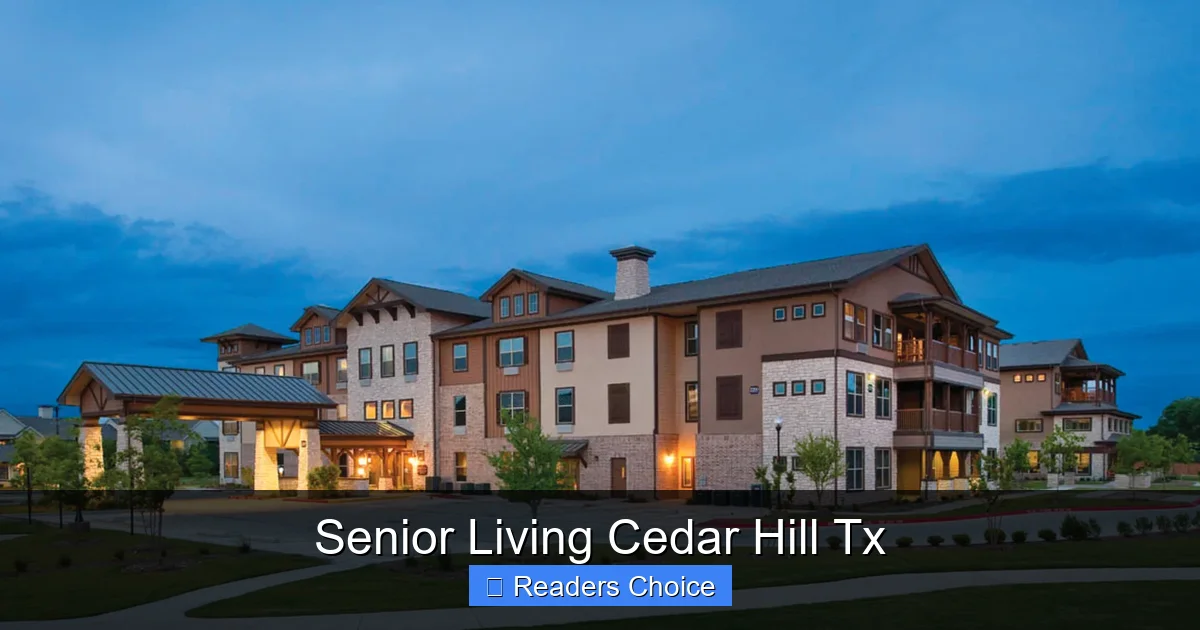Senior Living Cedar Hill Tx