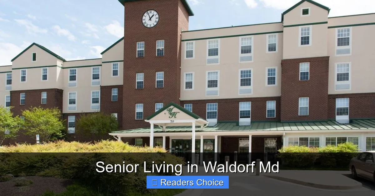 Senior Living in Waldorf Md