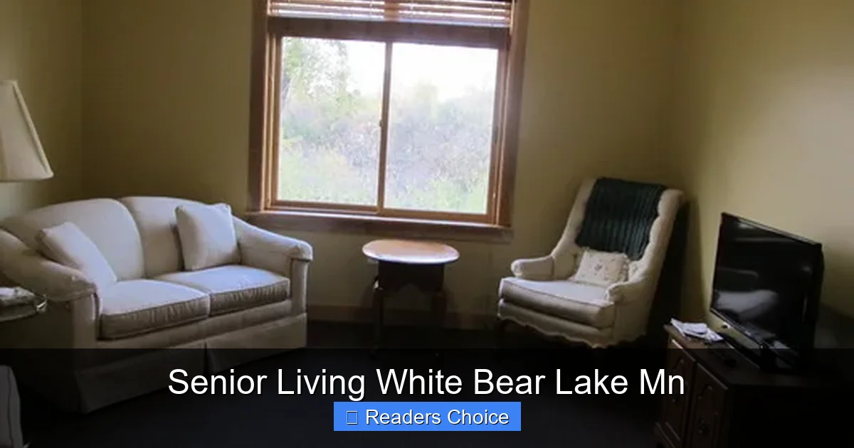 Senior Living White Bear Lake Mn